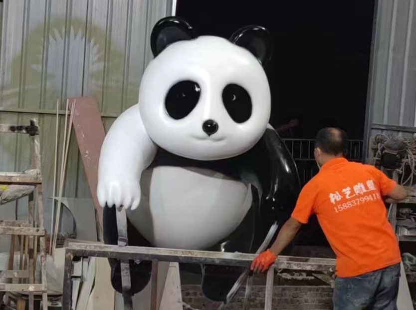 綿陽玻璃鋼熊貓雕塑廠家